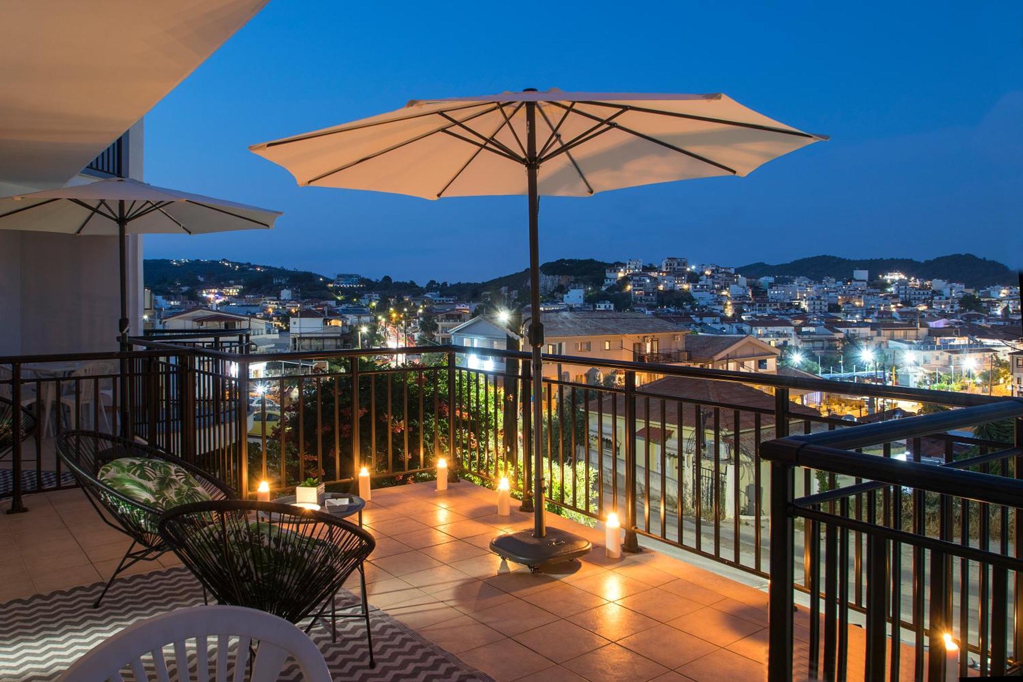העיירה סקיאתוס D & E Apartments מראה חיצוני תמונה